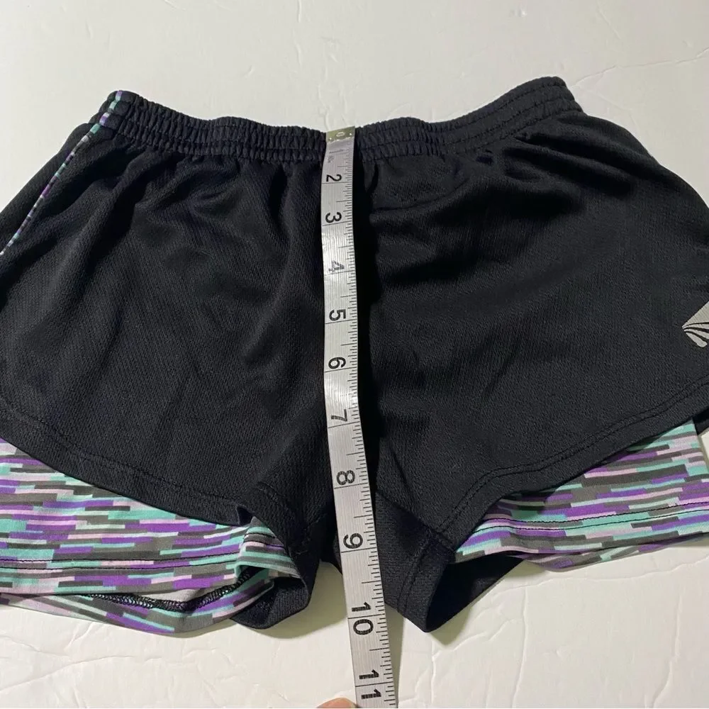 Marika athletic activewear lined Shorts 2 in one girls 7/8